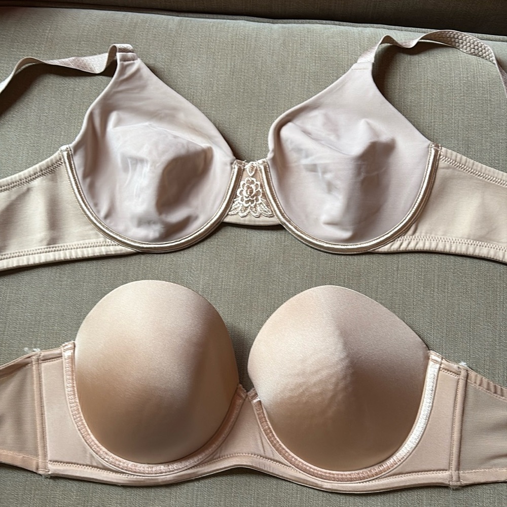 38C Vanity Fair minimizer and paramour land underwire bras